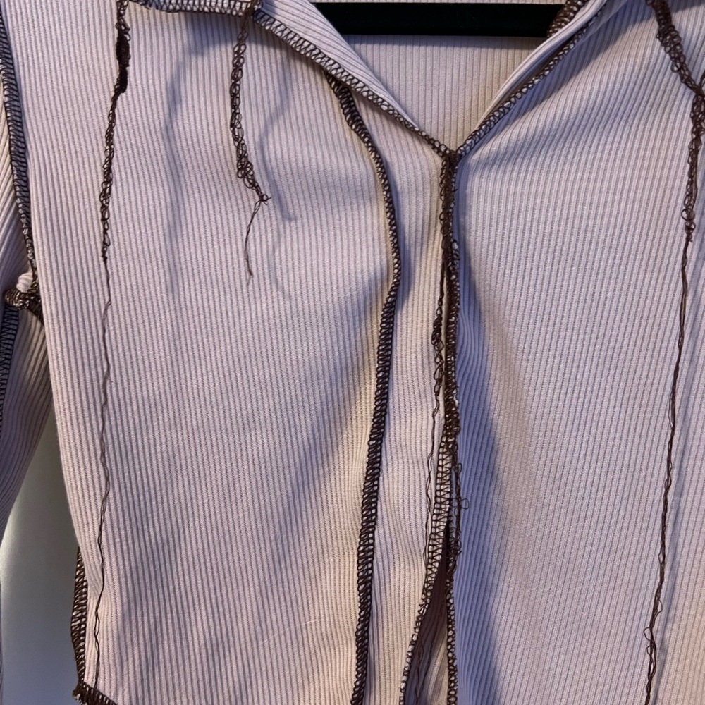 Ribbed sweater